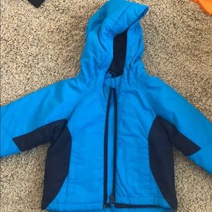 Blue winter Jacket